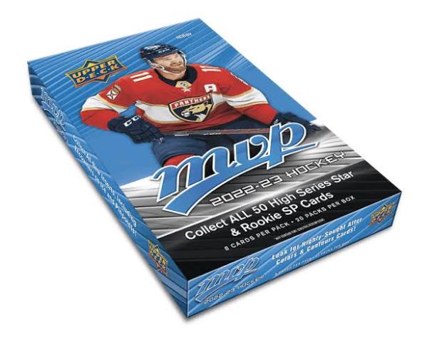 UPPER DECK MVP 22-23 HOBBY BOX