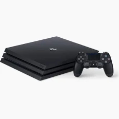 Playstation 4 pro av manette et fil