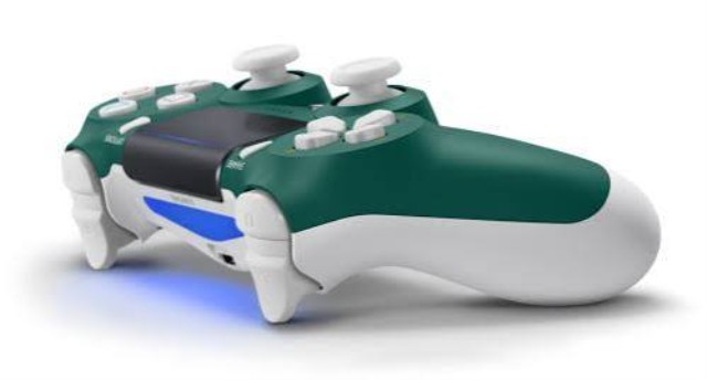 Manette ps4 verte/balche