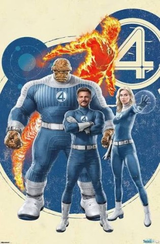 Poster fantastic four first steps