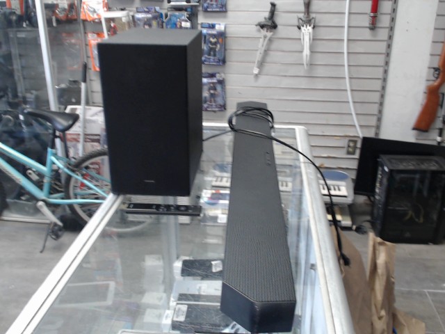 Samsung soundbar avec une enceinte