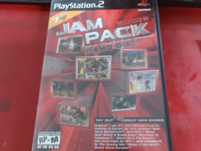 Jam pack volume 11 demo disc ps2