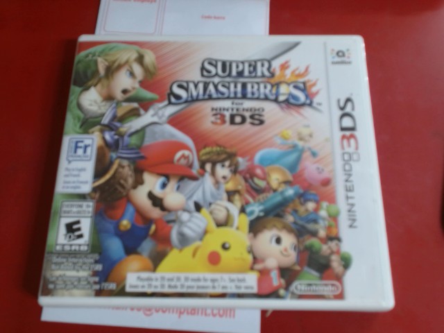 Super smash bros 3ds