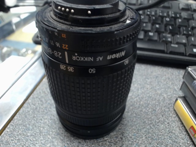 Af nikkor 28-80mm camera lens