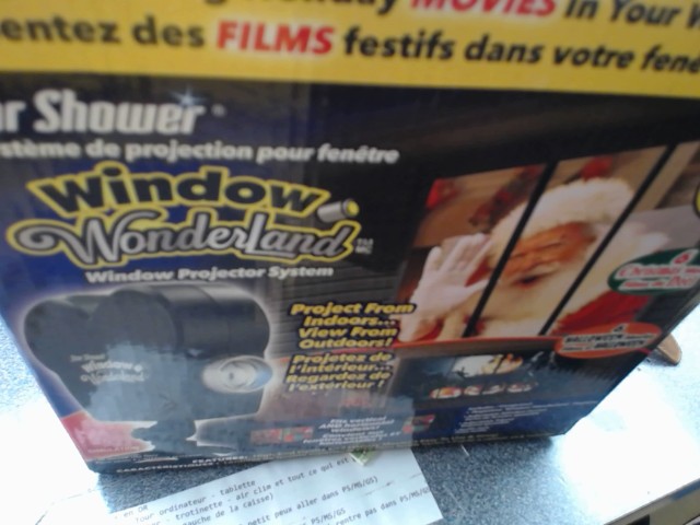 Window projector system