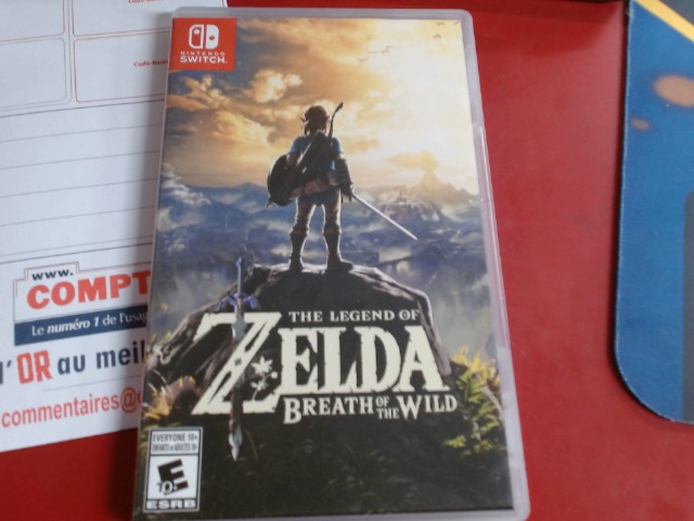 Legend of zelda breath of the wild switc