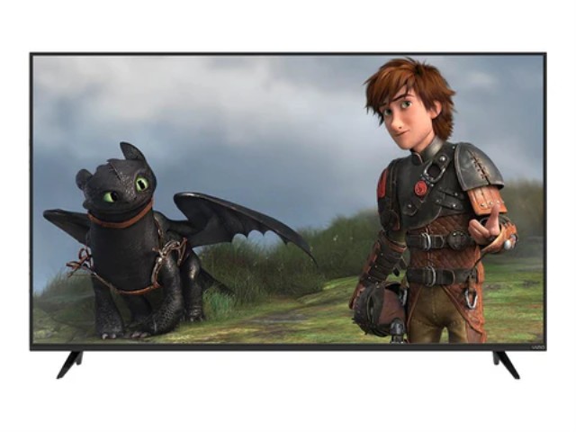 Tv 65 po 4k 120hz pied et manette boite