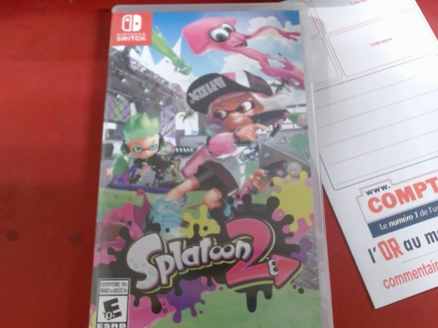 Splatoon 2 switch