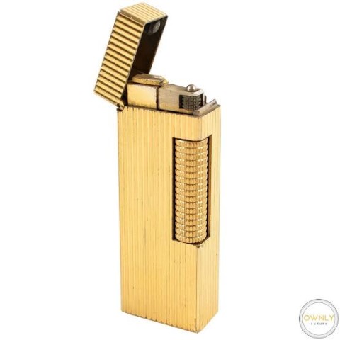 Dunhill rollagas gold plated