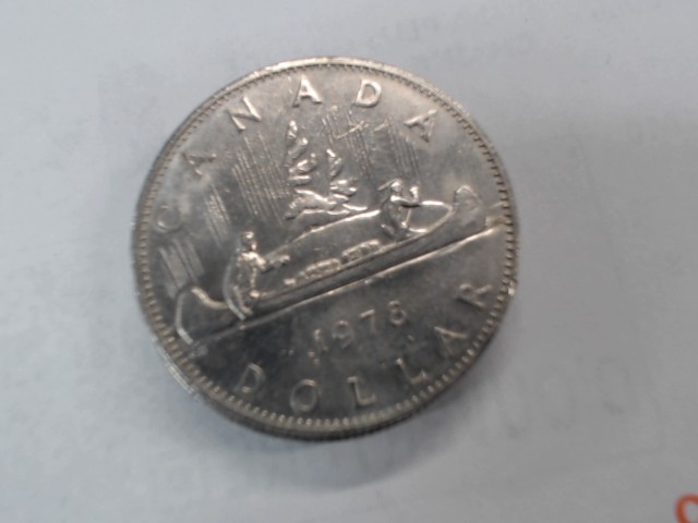 1978 canadian voyageur 1$ argent