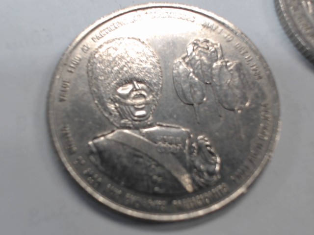 1984 canadian capitale 1$ argent