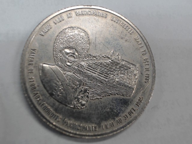 1985 canadian capitale 1$ argent
