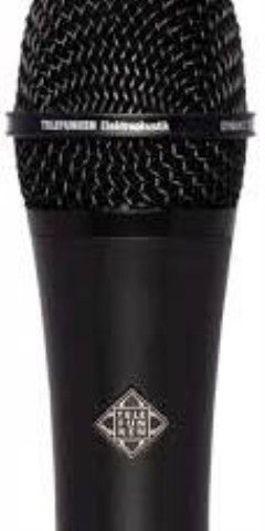 Telfuken microphone noire