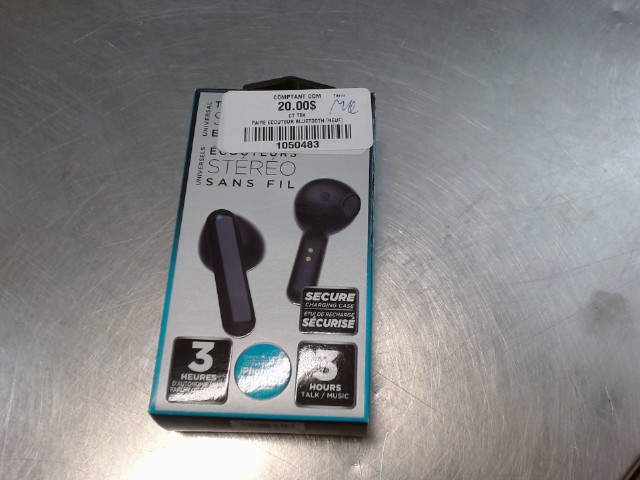 Paire ecouteur bluetooth (neuf)