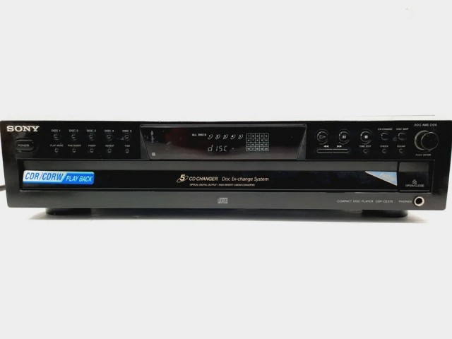 Cd player 5 disc changer