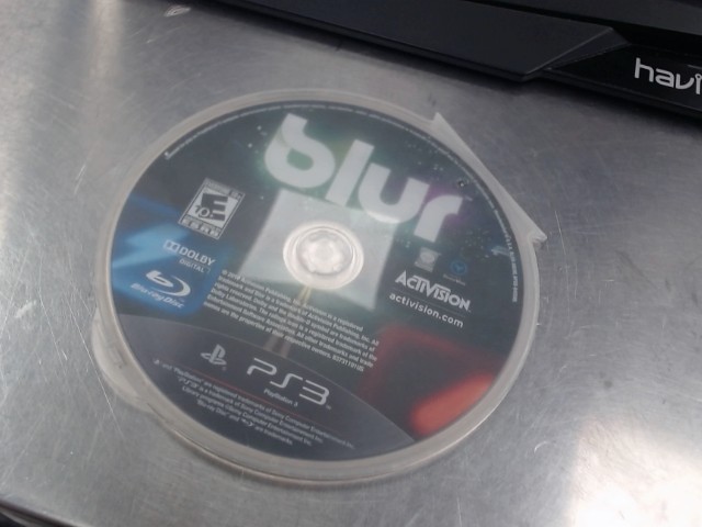 Jeu de ps3 blur