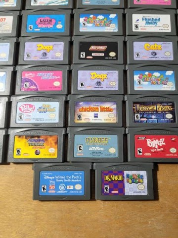 2x jeux gameboy advanced