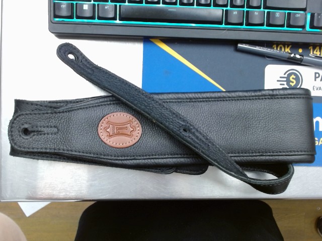 Strap en cuir pour guitar levy's