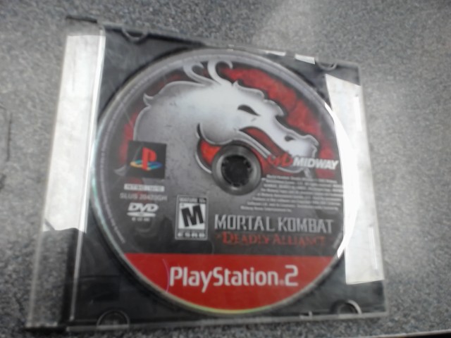 Mortal kombat deadly alliance ps2 loose