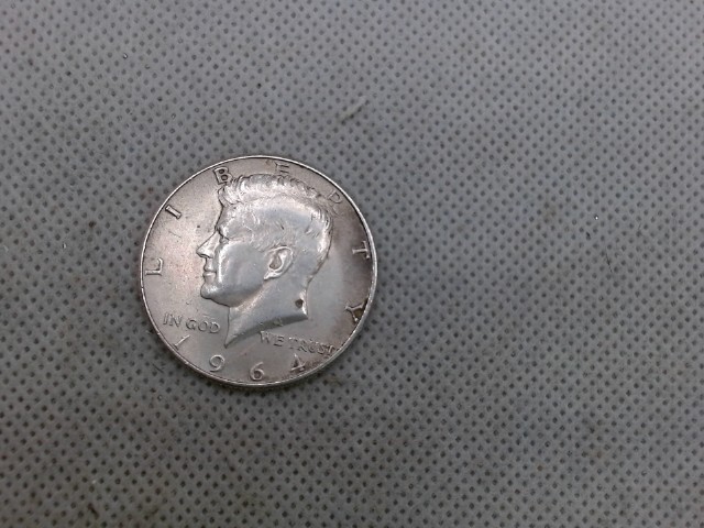 Half dollar of america 1964