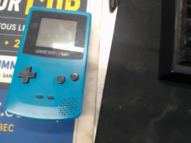 Game boy color teal