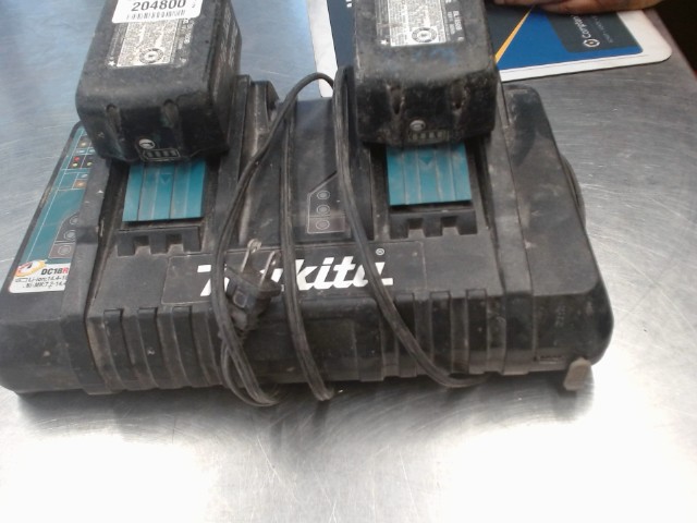 Chargeur double makita