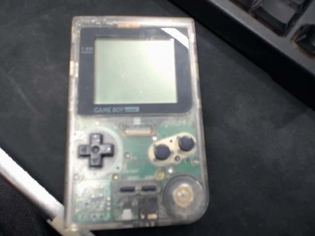 Game boy pocket clear