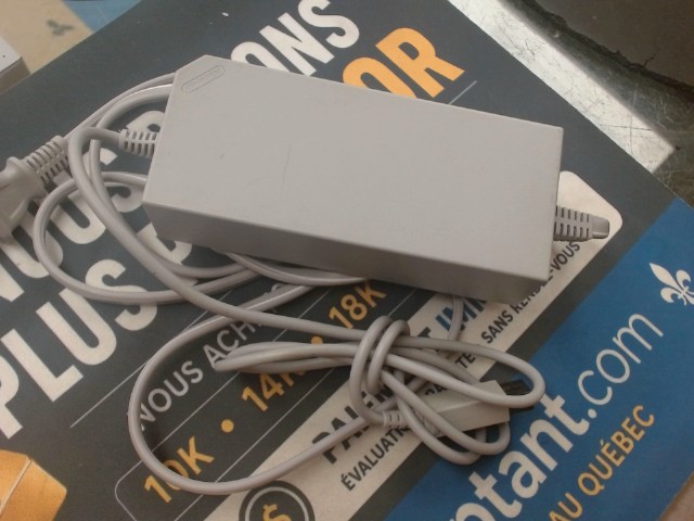 Ac adapter rvl-002 pour wii