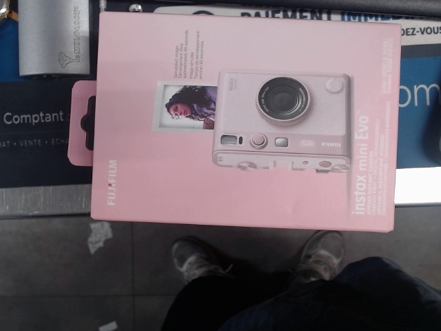 Instax mini evo pink neuf
