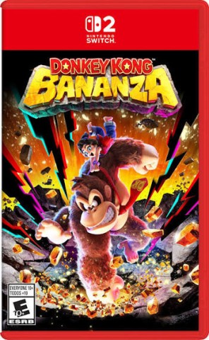 Donkey kong bananza sur switch 2