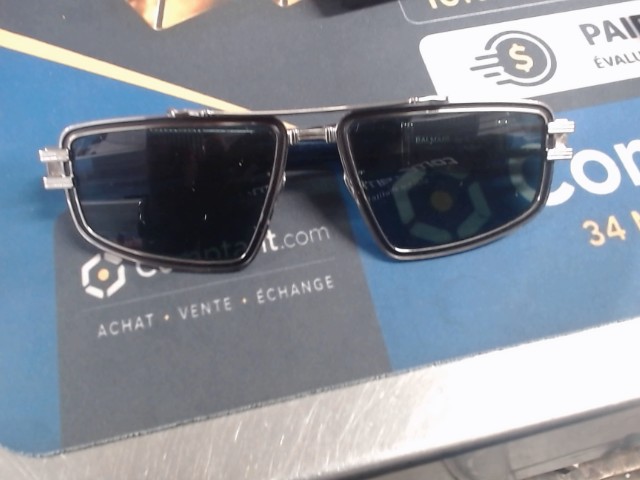 Lunette bleu en fer avec boite- rep