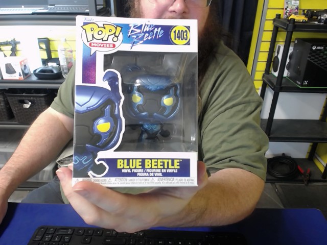 Figurine funko pop blue beetle 1403