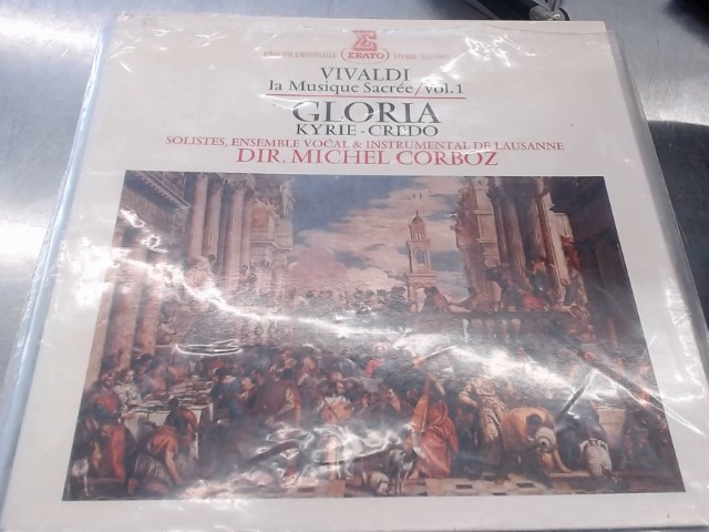 Vynil vivaldi musique sacr�