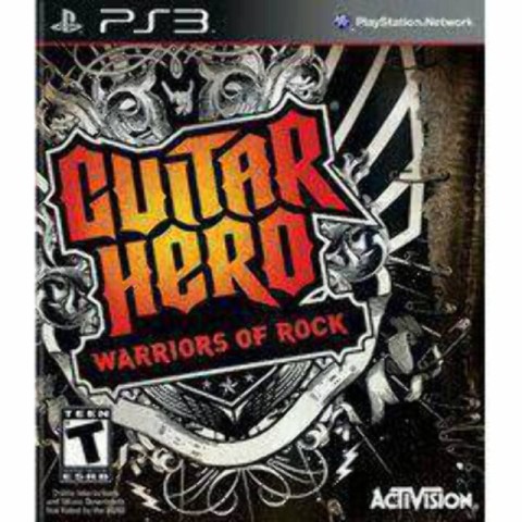 Guitar hero warriors of rock