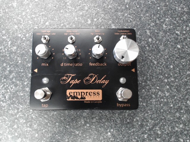 Empress affects tape delay