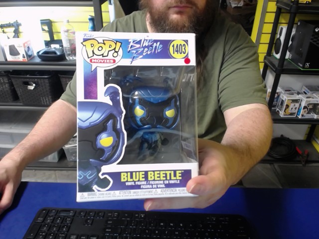 Figurine funko pop blue beetle 1403
