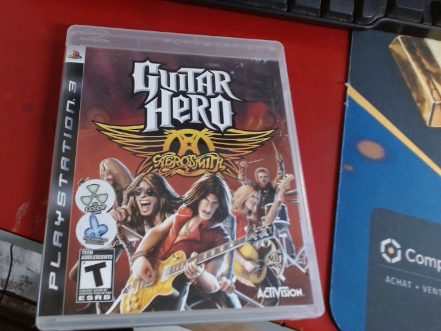 Guitar hero aerosmith