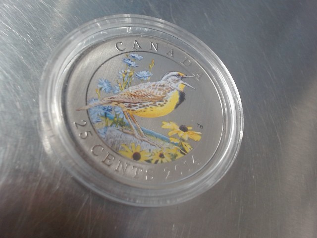 Canada 25cents 2014