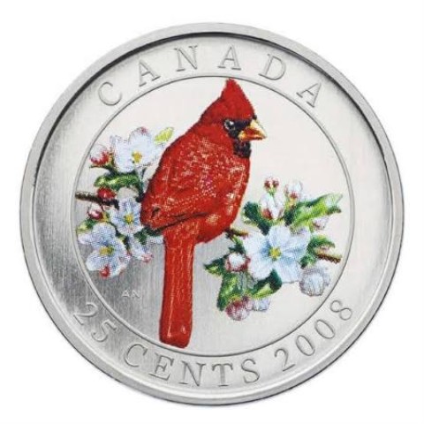 Canada 25cents 2008