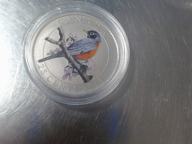 Canada 25cents 2013