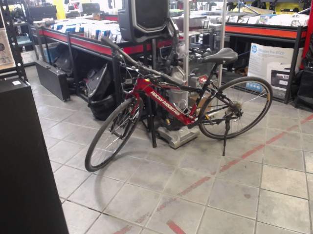 Velo hybride noir/rouge medium 16 pouces