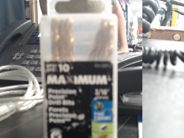 Forets drill bits 3/16 4.8mm