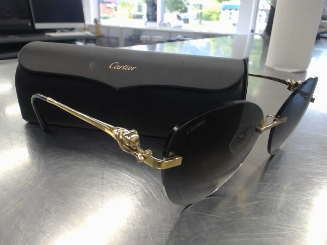 Lunette de soleil cartier+etui
