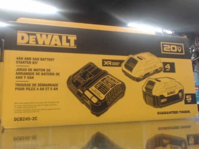 4ah and 5ah battery starter kit neuf