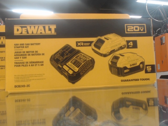 4ah and 5ah battery starter kit neuf