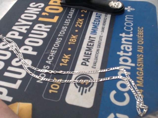 Chaine en argent 925.sterling plate