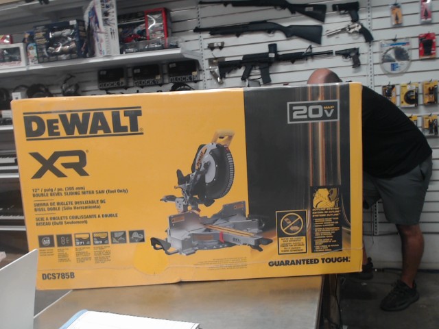 12'' double bevel sliding miter saw
