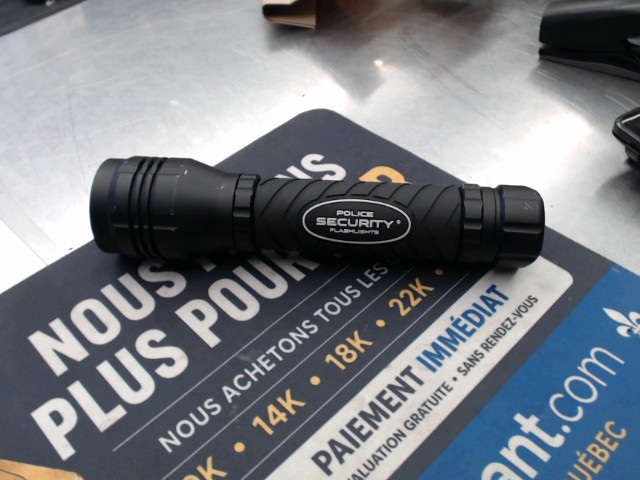 Police security flashlight
