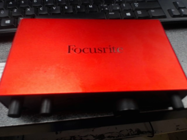 Focusrite scarlett 212 4thgen interface