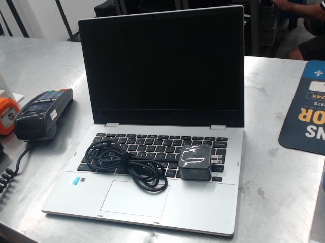 Ordinateur chromebook gris +chargeur